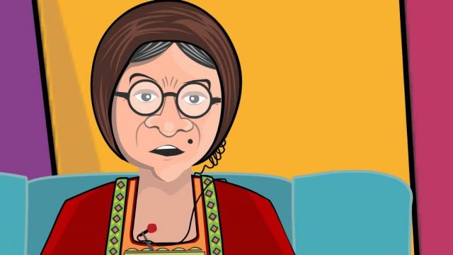 حزازير الحجة وصفية – الحلقة 13 – Hajjeh Wasfeyeh