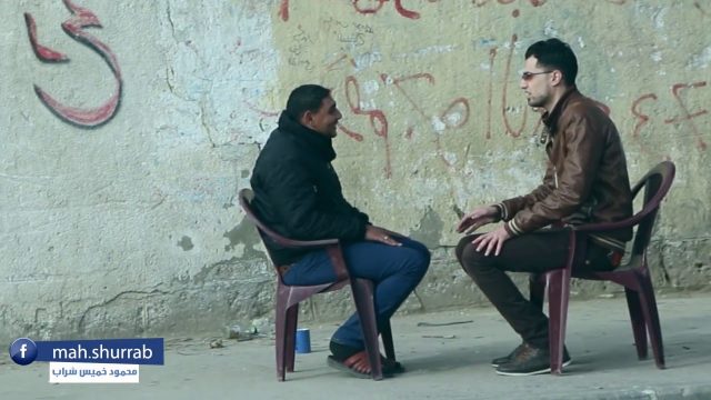 كاميرا خفيه _ جزائري في فلسطين وفلسطيني في الجزائر شاهد ماذا حدث _ محمود شراب _ ديقا مان