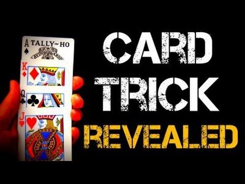 Cards trick online on youtube! خدعة بأوراق اللعب على يوتيوب، العب مع أصحابك من الفيديو!